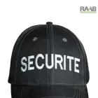 CASQUETTE SECURITY Baseball sapka