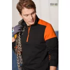 Halfzip unisex pulóver XS-5XL-ig