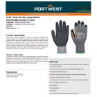 Grip 10 Latex megerősített hüvelykujjas kesztyű