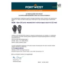 Grip 10 Latex megerősített hüvelykujjas kesztyű