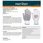 Grip 13 PVC pöttyös érintőképernyős kesztyű