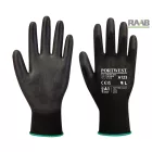 Latexmentes PU Palm kesztyű 1pár