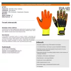 Anti Impact Nitril TPR védőkesztyű
