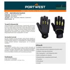 Antivibrációs kesztyű