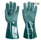 Duplán mártott PVC védőkesztyű 35cm