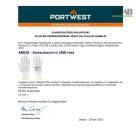 Szerelőkesztyű AB020 1 csomag (360pár)