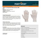 String Knit kötött kesztyű