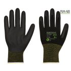 NPR15 Nitril hab bambusz kesztyű