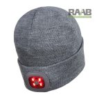 Sapka újratölthető dupla ledlámpával