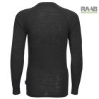 Merinói gyapjú kereknyakú hosszú ujjú póló