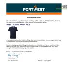 V-nyakú pamut póló