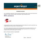 500 méteres fekete-sárga jelzőszalag - kifutó