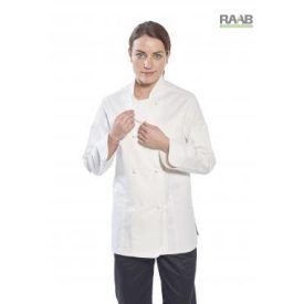 Női hosszú ujjú szakácskabát M-es méretben