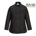 Női hosszú ujjú szakácskabát M-es méretben