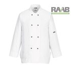 Női hosszú ujjú szakácskabát M-es méretben