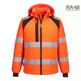 WX2 Jól láthatósági softshell kabát (2L)