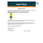 WX2 ECO Hi-Vis Streccs Trade nadrág