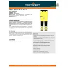 WX2 Eco Hi-Vis Class 2 szerviznadrág