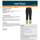 WX2 Eco Hi-Vis 1. osztályú Eco Hi-Vis szerviznadrág