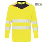 DX4 Hi-Vis hosszú ujjú póló L/S