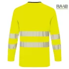 DX4 Hi-Vis hosszú ujjú póló L/S