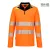 DX4 Hi-Vis cipzáras póló L/S