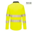 DX4 Hi-Vis cipzáras póló L/S