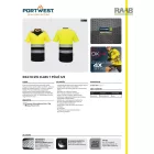 DX4 Hi-Vis Class 1 póló S/S