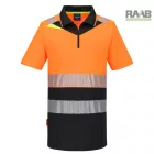 DX4 Hi-Vis cipzáros Class 1 póló S/S