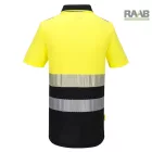 DX4 Hi-Vis cipzáros Class 1 póló S/S