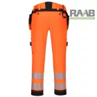 DX4 Hi-Vis nadrág lezippzározható lengőzsebbel