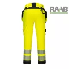DX4 Hi-Vis nadrág lezippzározható lengőzsebbel