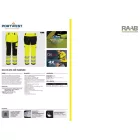 DX4 Hi-Vis eső nadrág