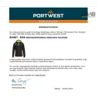 DX4 negyedzippzáras kapucnis pulóver