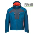 Softshell kabát kontrasztos színekkel