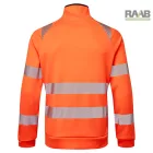 DX4 Hi-Vis kapucnis cipzáras pulóver
