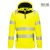 DX4 Hi-Vis 1/4 zippzáras kapucnis pulóver