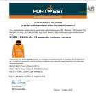 DX4 Hi-Vis 1/4 zippzáras kapucnis pulóver