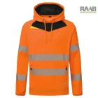 DX4 Hi-Vis kapucnis pulóver