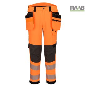 EV4 Hi-Vis 1. osztályú levehető lengőzsebes nadrág