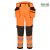 EV4 Hi-Vis 1. osztályú levehető lengőzsebes nadrág