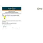 EV4 Hi-Vis 1. osztályú levehető lengőzsebes nadrág