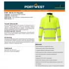 Hi-Vis 1/2 Zip polár