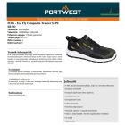 Eco Fly Composite Trainer S1PS SR FO Fekete/Sárga