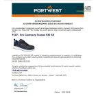 Eco Composite Trainer S3S SR Fekete/Kék