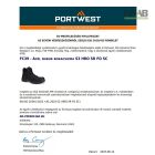 Acél nubuk bokacsizma S3 HRO SR FO SC