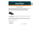 Portwest Compositelite Operis védőcipő S3 HRO fekete/narancs színben