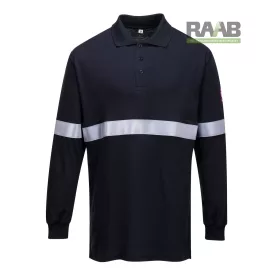   Lángálló, antisztatikus hosszú ujjú pólóing, fényvisszaverő csíkkal FR03