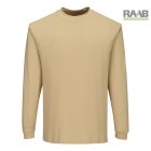 Lángálló, antisztatikus hosszú ujjú póló