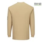 Lángálló, antisztatikus hosszú ujjú póló